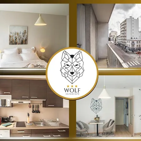 Διαμέρισμα Voltaire Wolf - 5 Min Hypercentre - Parking Prive